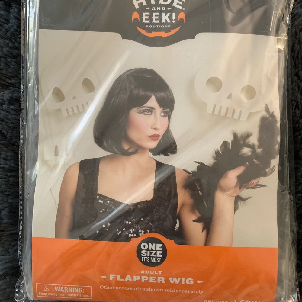 Flapper Wig NWT